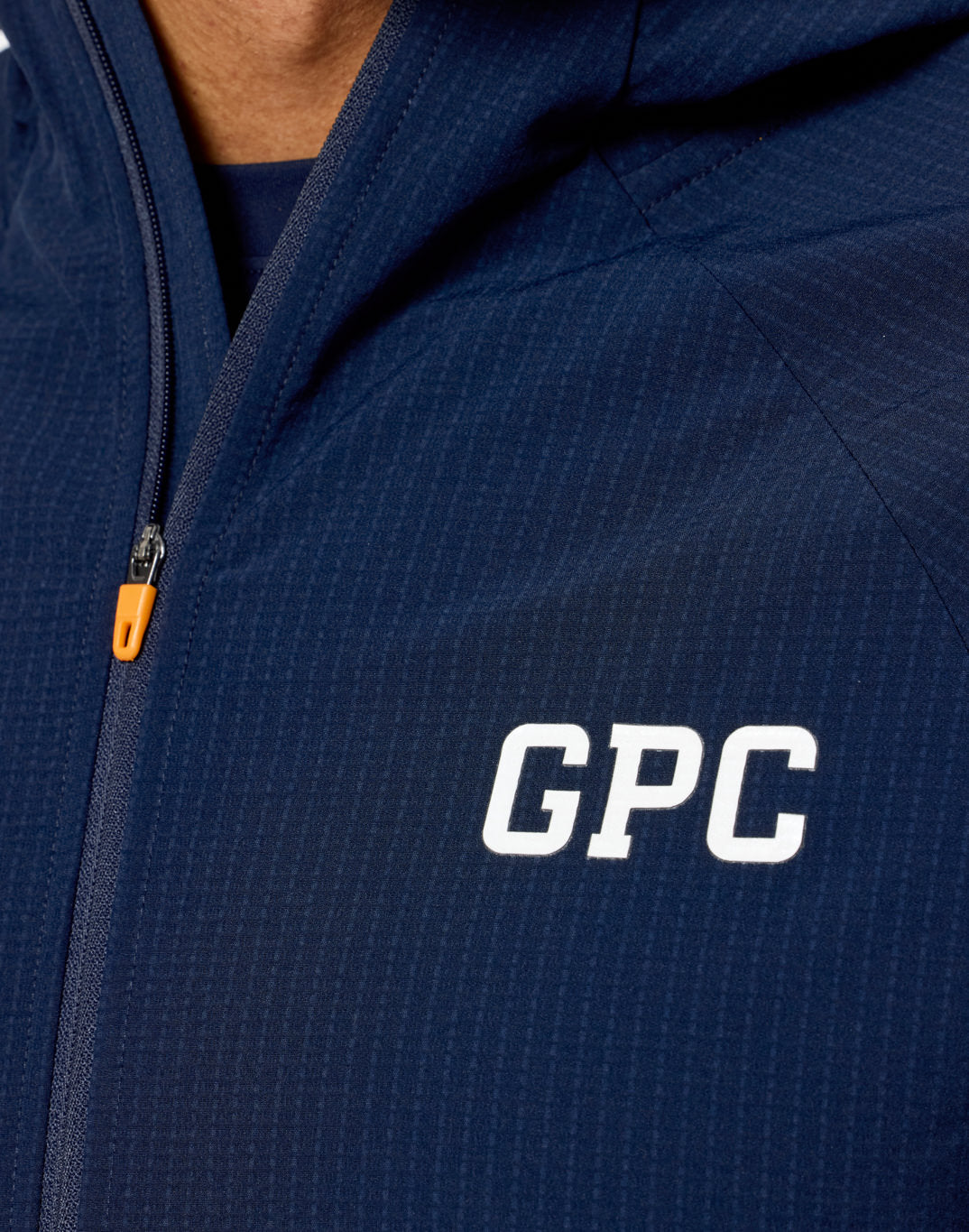 GPC Train Hooded Midlayer in Twilight Navy