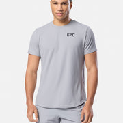 GPC Train Tee in Stone Grey