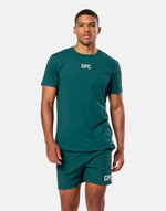 GPC Train Tee in Amazon Green