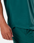 GPC Train Tee in Amazon Green