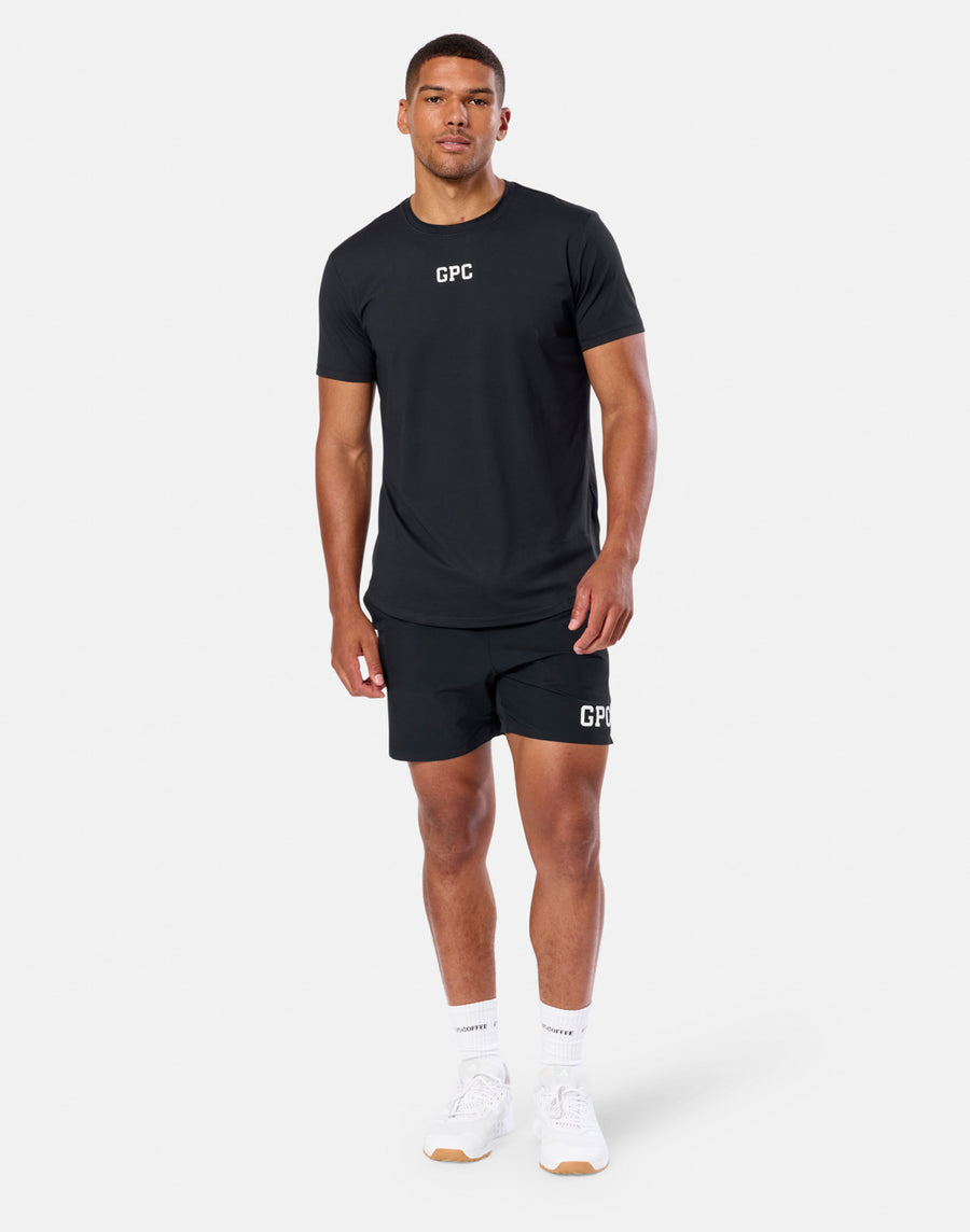 GPC Train Tee in Black