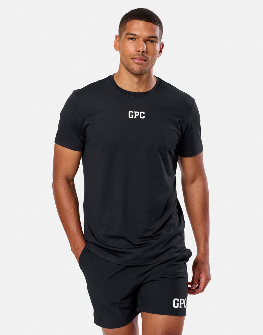 GPC Train Tee in Black