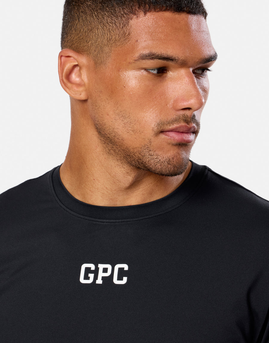 GPC Train Tee in Black