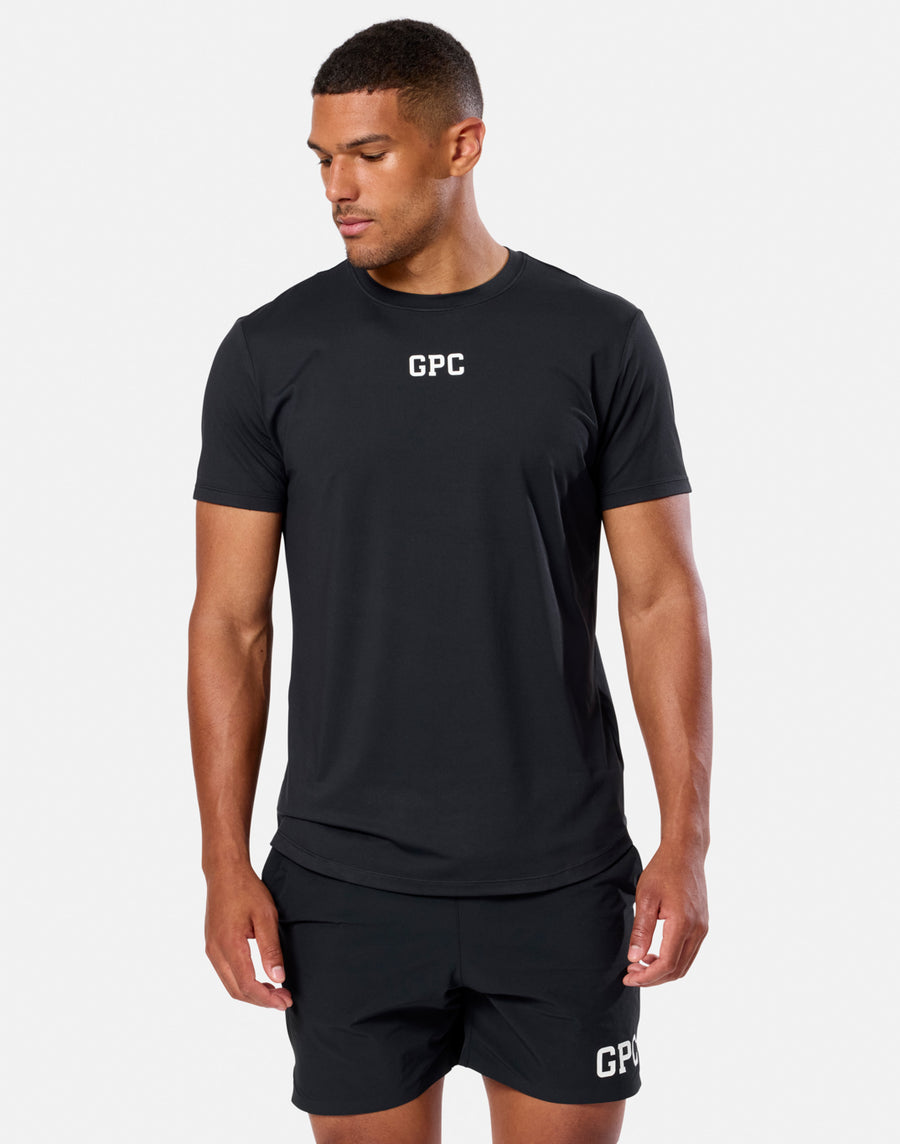 GPC Train Tee in Black