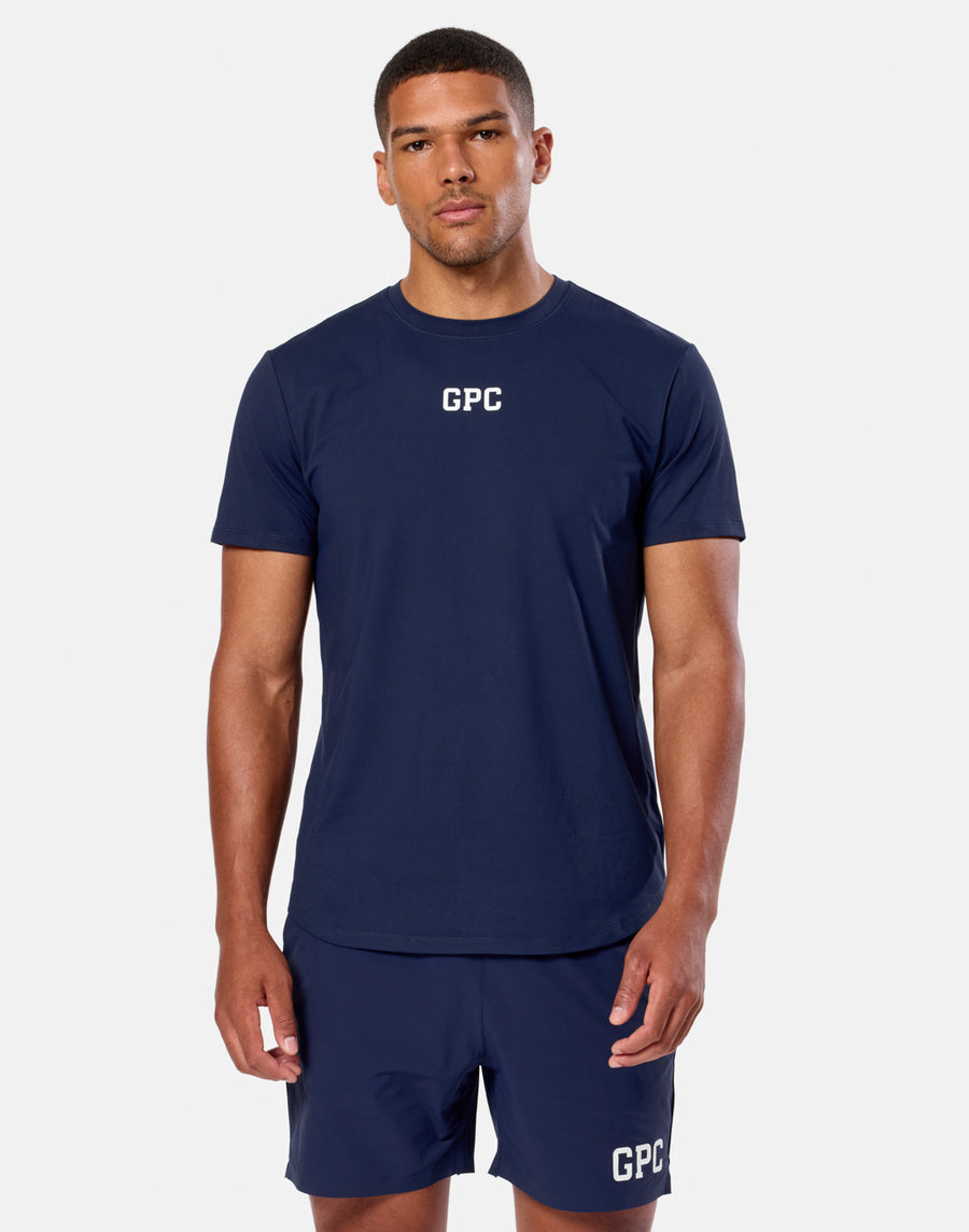 GPC Train Tee in Twilight Navy