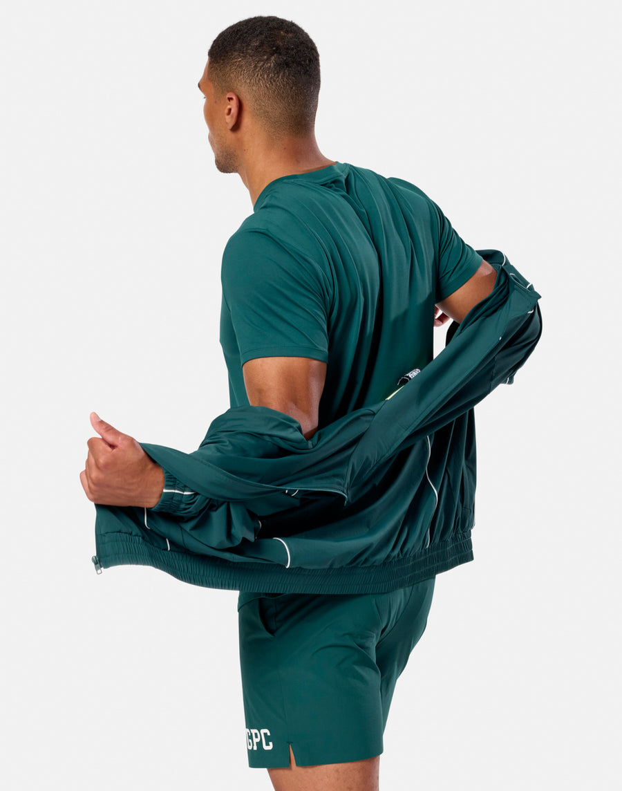 GPC Train Jacket in Amazon Green