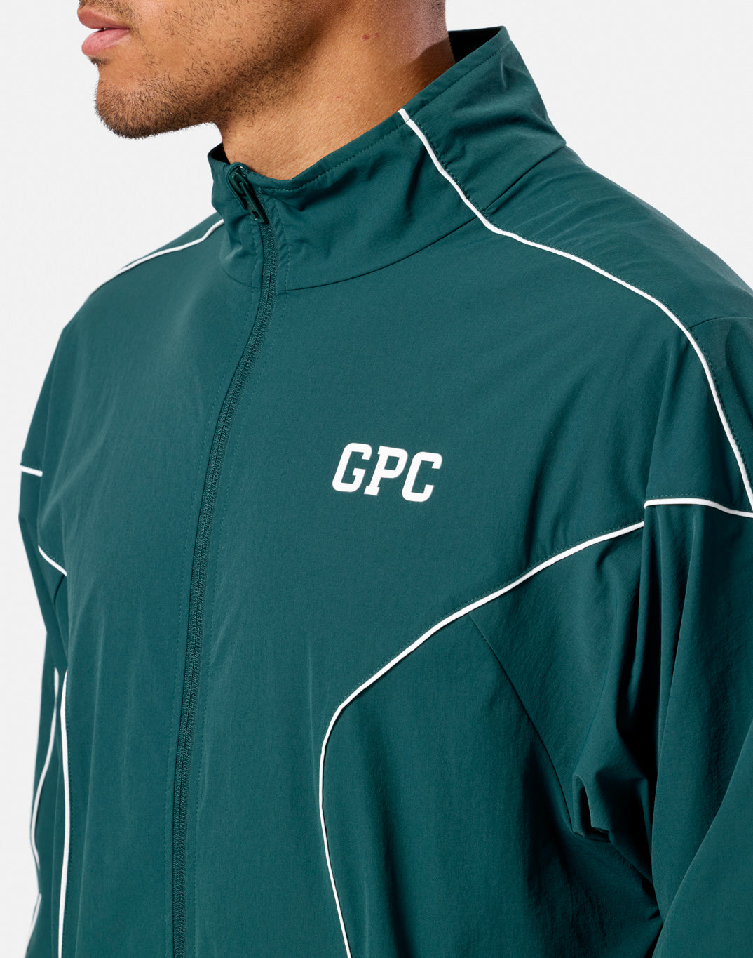 GPC Train Jacket in Amazon Green