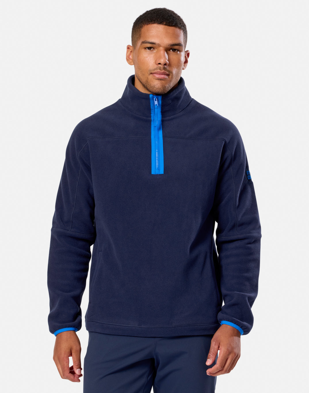 Half Zip Polar Fleece in Twilight Navy