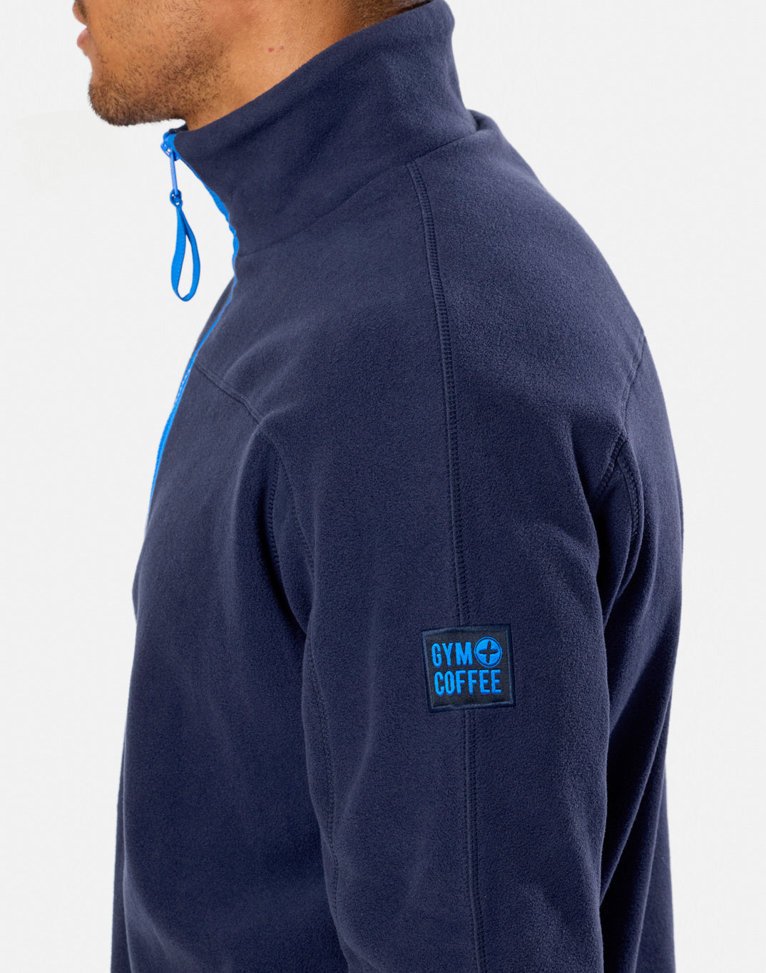 Half Zip Polar Fleece in Twilight Navy