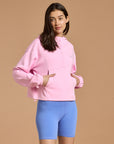 Haven Hoodie in Pink Blossom