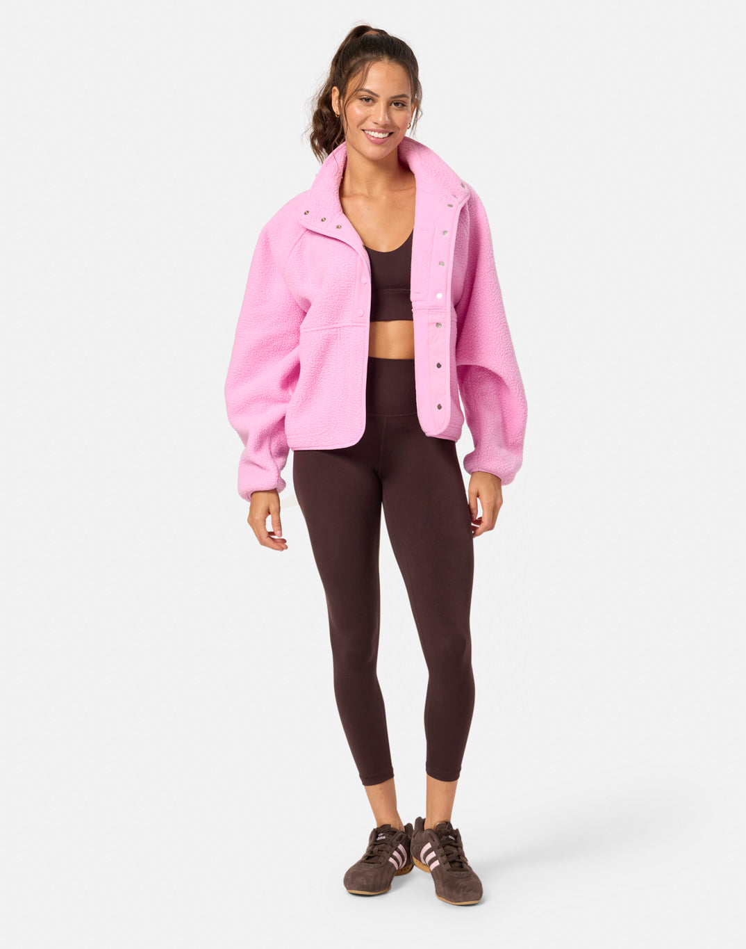 Horizon Layer Up Jacket in Cotton Candy