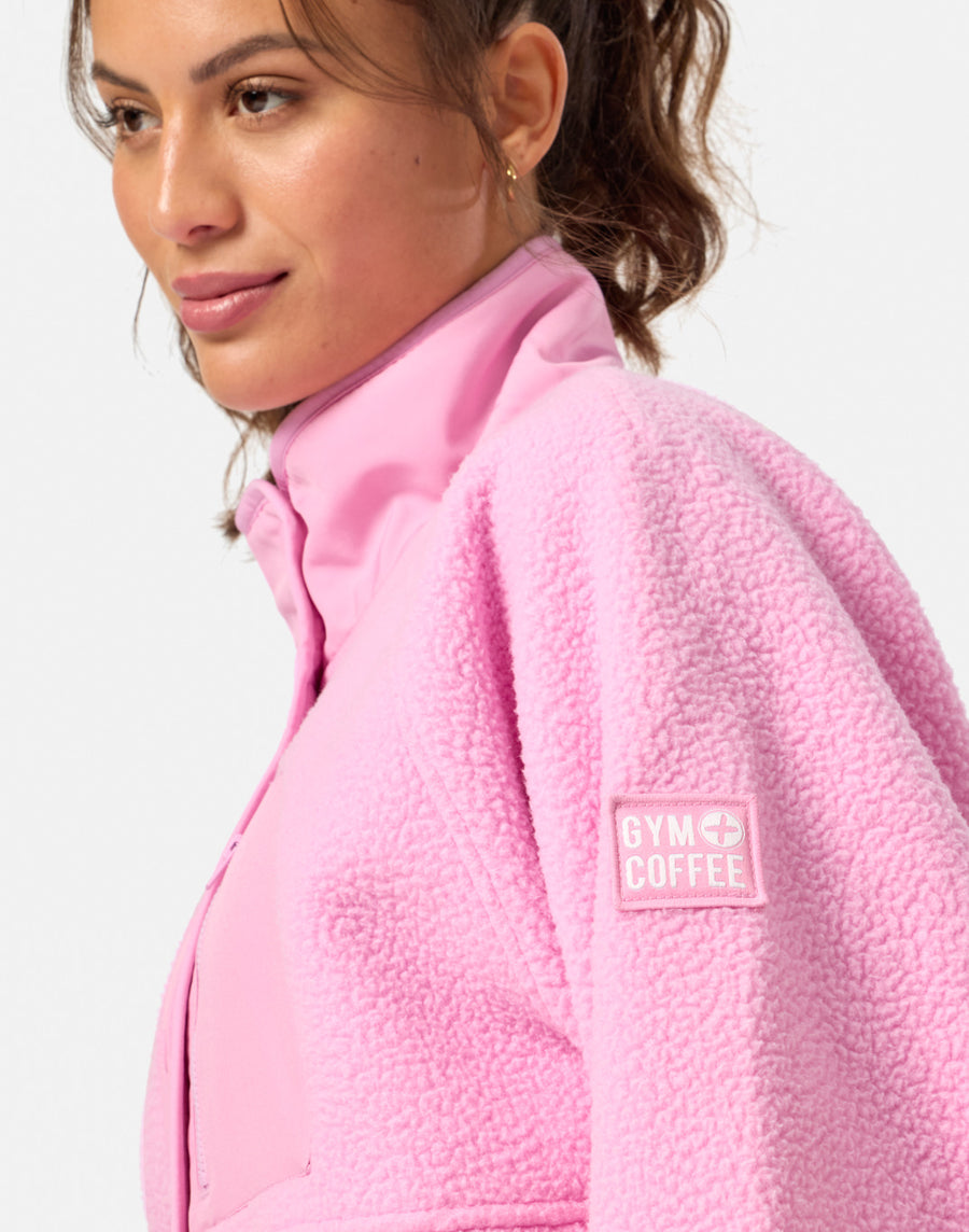 Horizon Layer Up Jacket in Cotton Candy