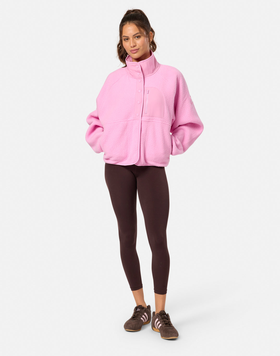 Horizon Layer Up Jacket in Cotton Candy