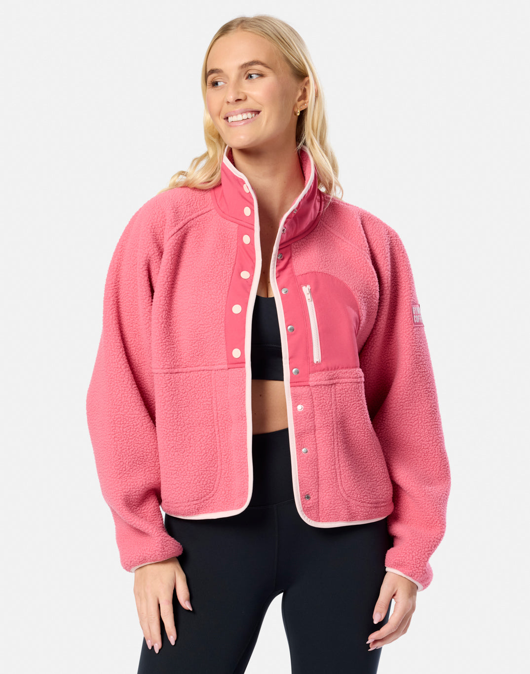 Horizon Layer Up Jacket in Blush