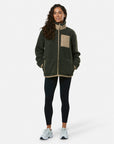 Industry Fleece Jacket in Khaki