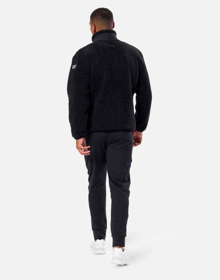 Industry Fleece Jacket in Black