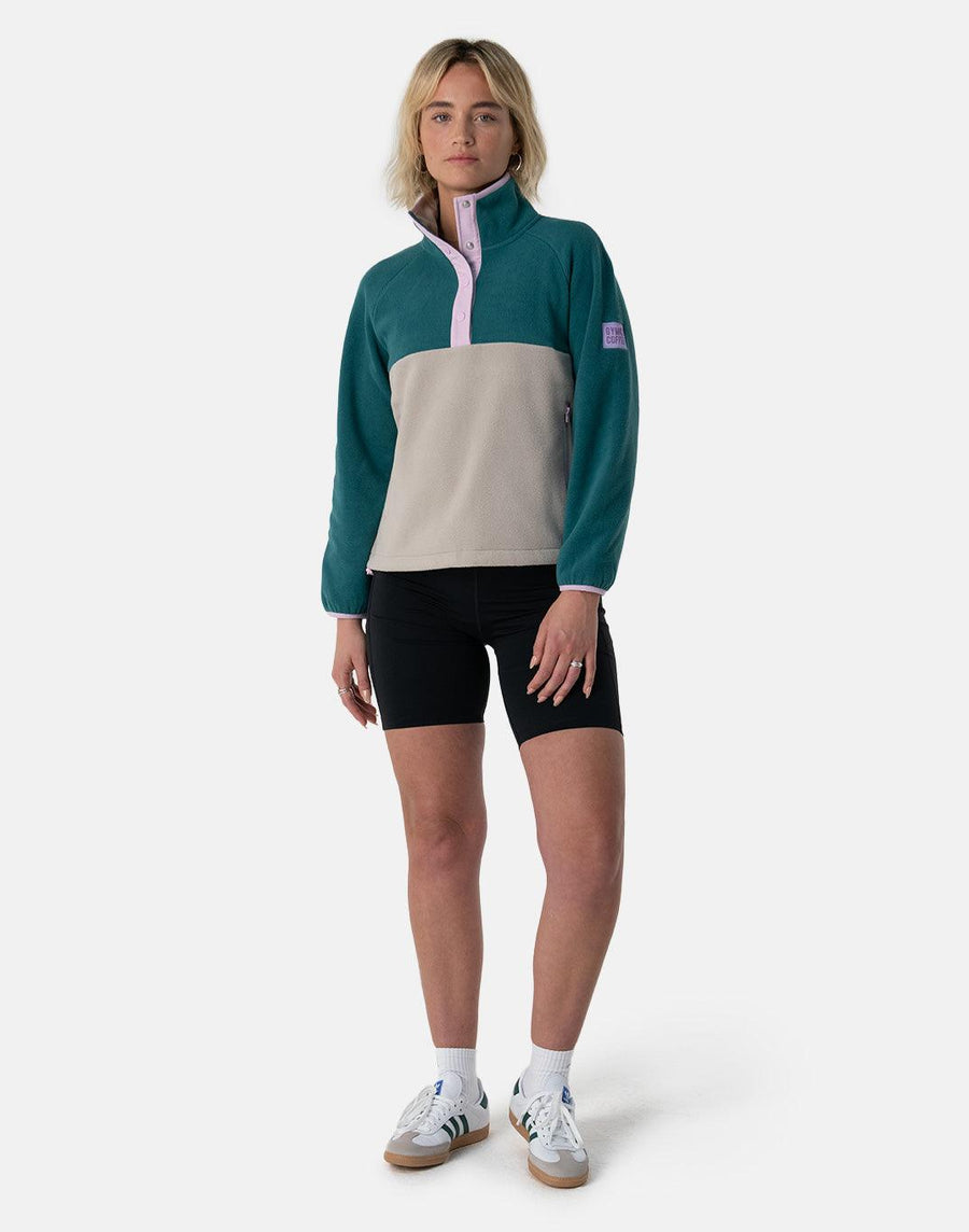 Kin Polar Fleece in Teal - Fleeces - Gym+Coffee IE