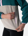 Kin Polar Fleece in Teal - Fleeces - Gym+Coffee IE