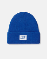 Knit Beanie in Azure Blue