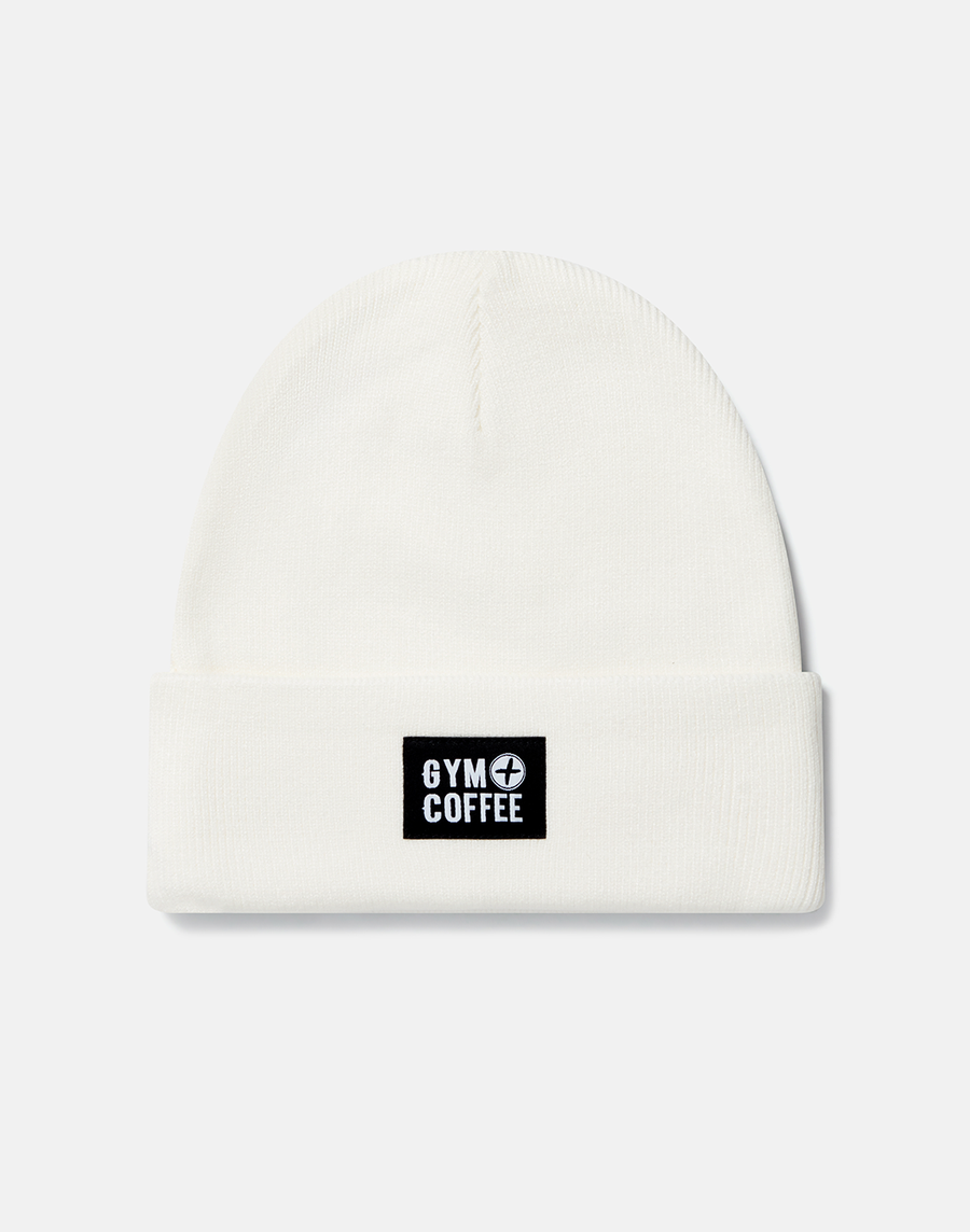 Knit Beanie in Off White