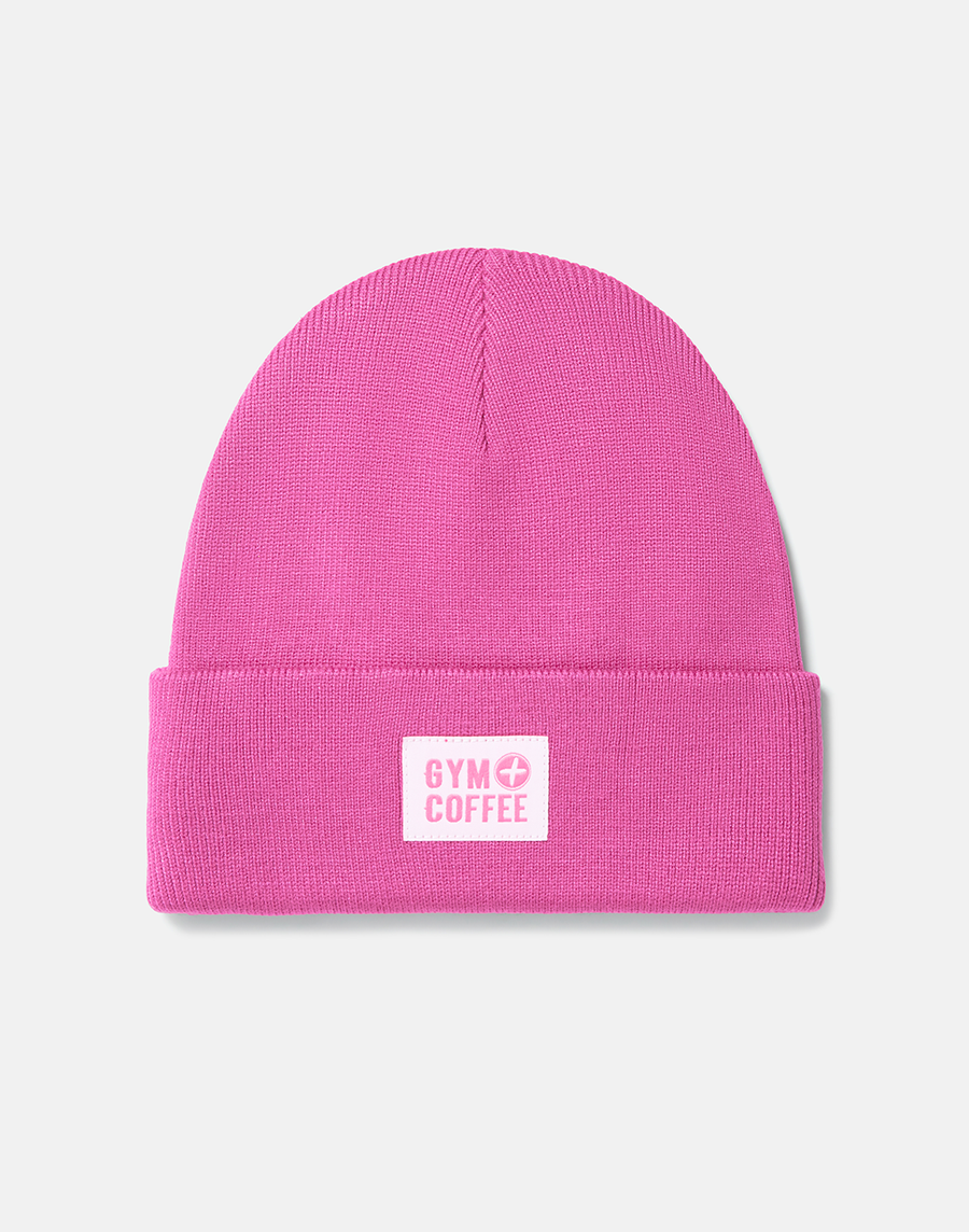 Knit Beanie in Sangria Sunset