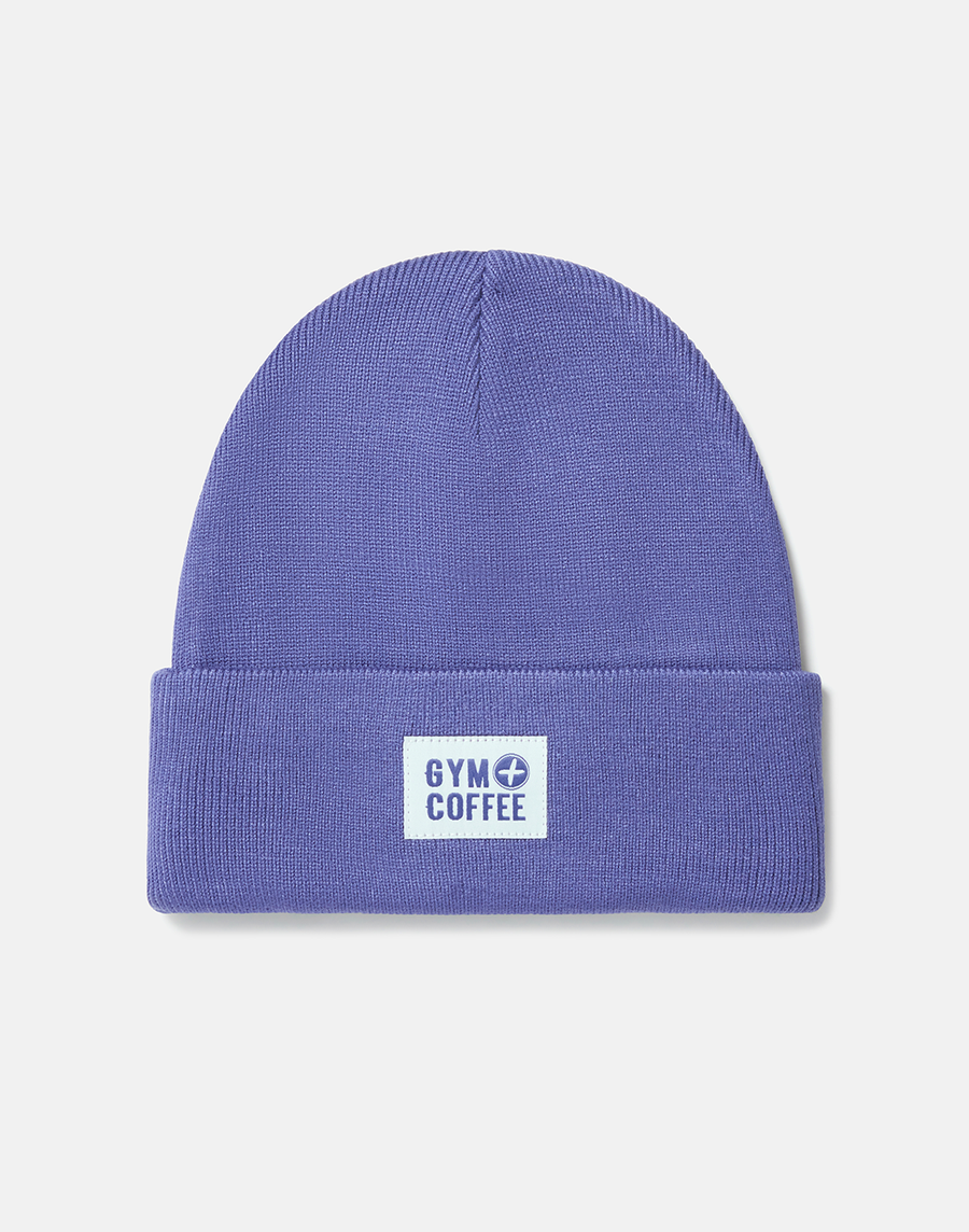 Knit Beanie in Violet Smoke