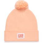 Knit Bobble Beanie in Sunrise Peach - Beanies - Gym+Coffee IE