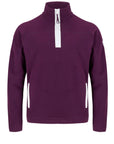 Unisex Half Zip Polar Fleece in Sangria - Fleeces - Gym+Coffee IE