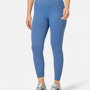 Lotus Lounge 7/8 Legging in Oasis Blue