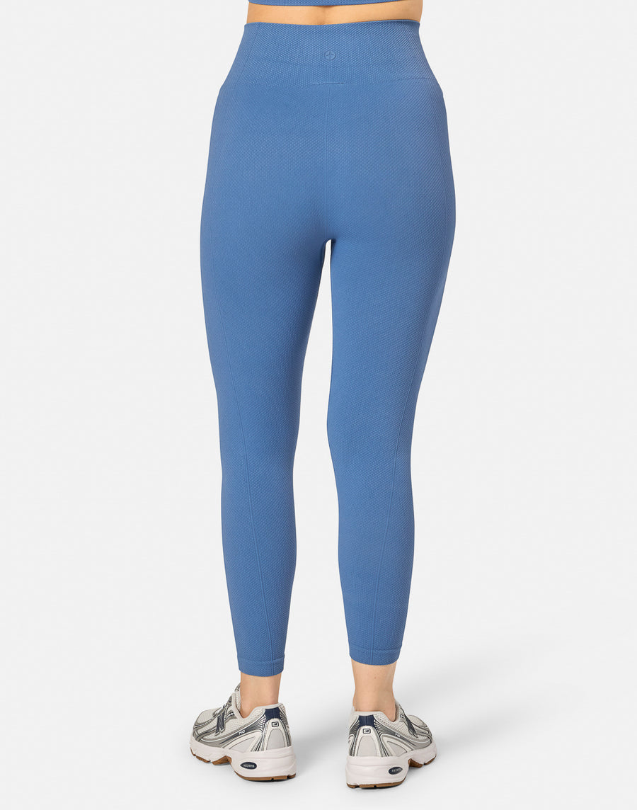 Lotus Lounge 7/8 Legging in Oasis Blue