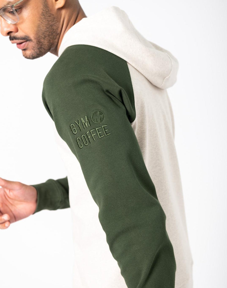 2Tone Chill Hoodie in Forest Green - Hoodies - Gym+Coffee IE