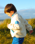 Kids Polar Fleece in Cloud White