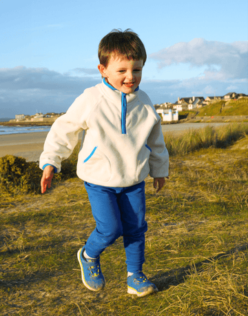 Kids Polar Fleece in Cloud White