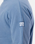 Full Zip Polar Fleece in Oasis Blue