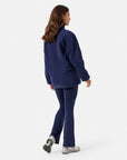 Half Zip Polar Fleece in Twilight Navy