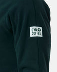 Half Zip Polar Fleece in Moss Green