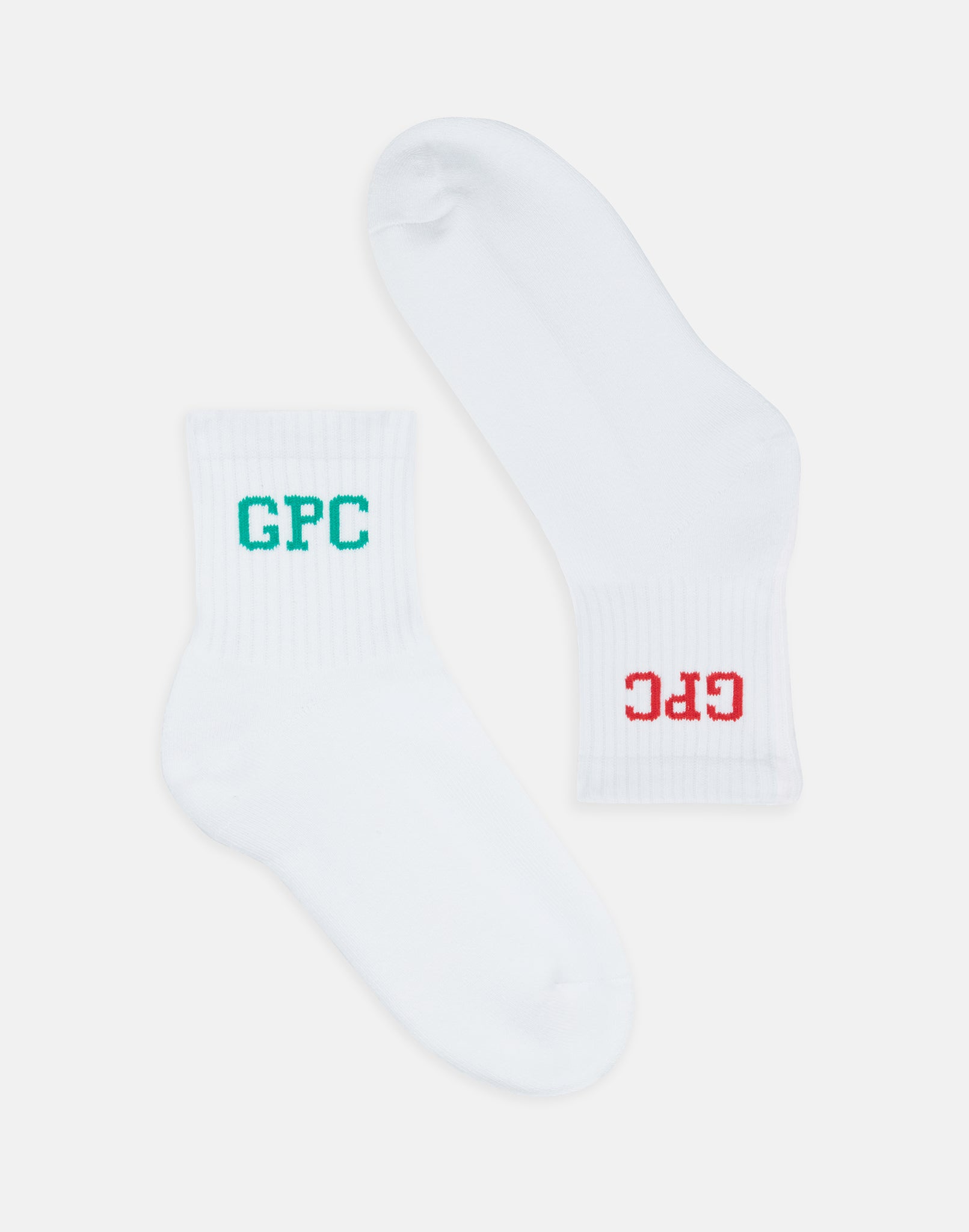 Quarter Length Everyday Sock in Power Red