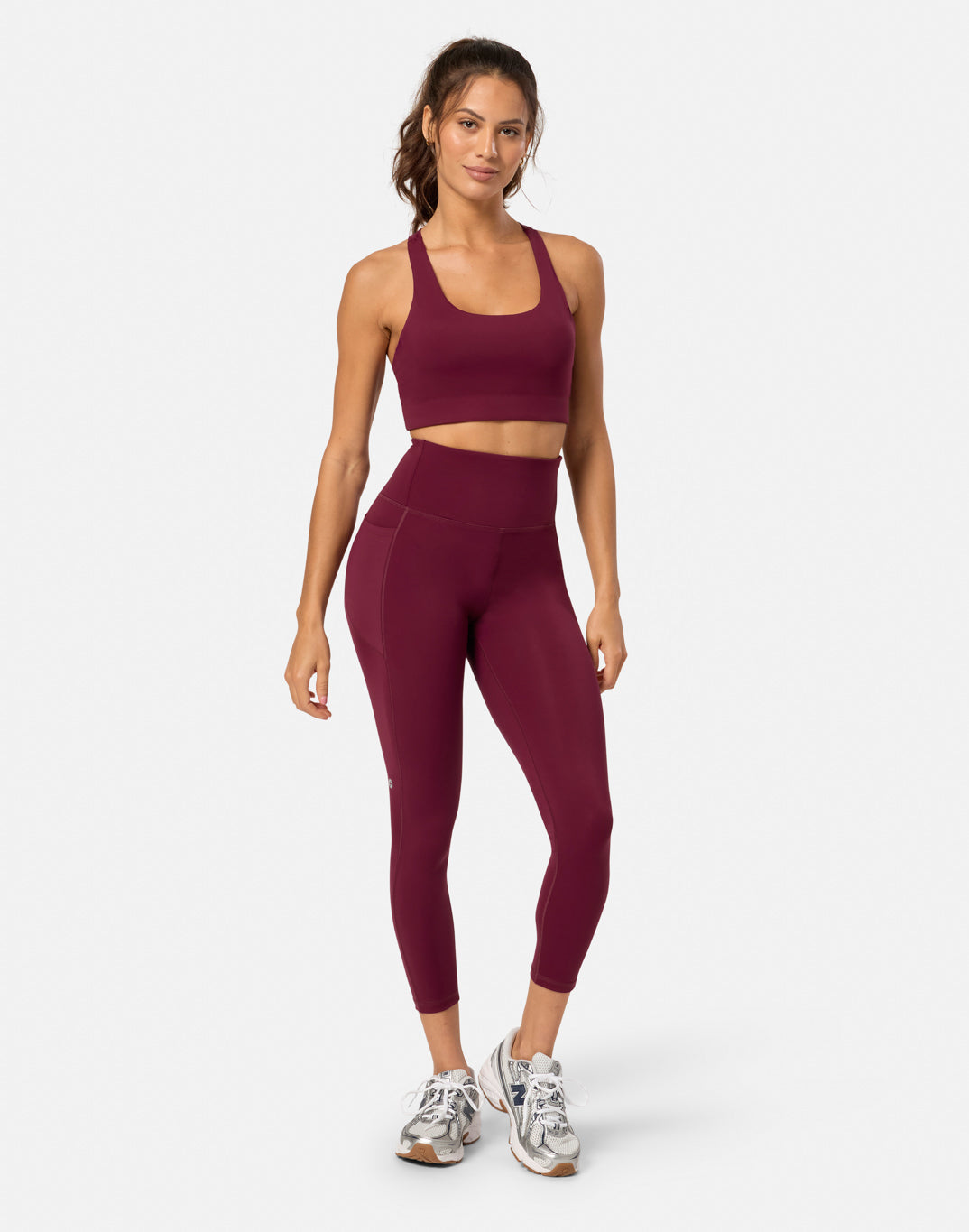 Relentless 7/8 Legging in Cherry Crush
