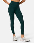 Relentless Full Length Legging in Amazon Green