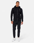 Relentless Full Zip Hoodie in Black