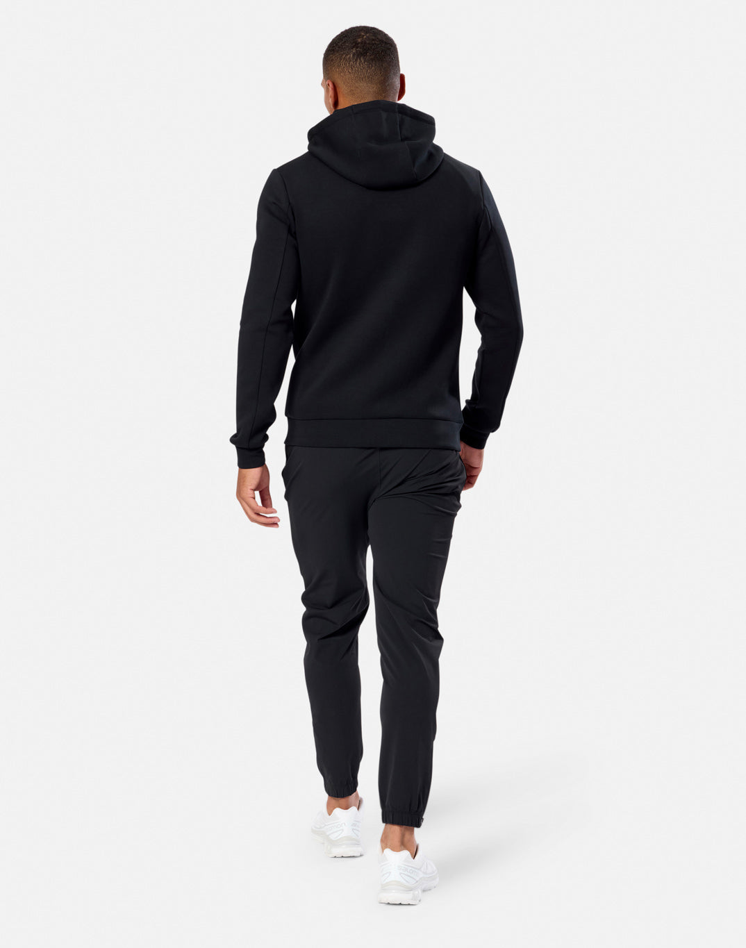 Relentless Full Zip Hoodie in Black