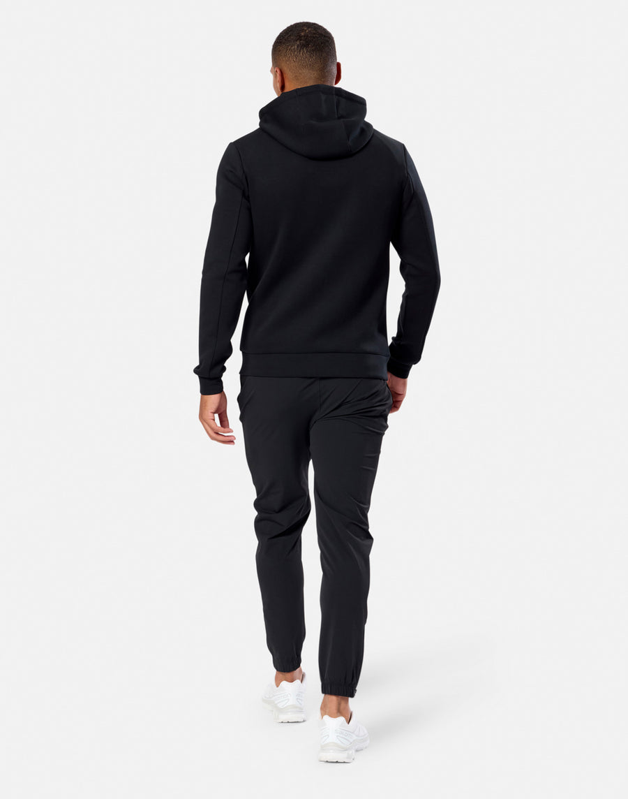 Relentless Full Zip Hoodie in Black