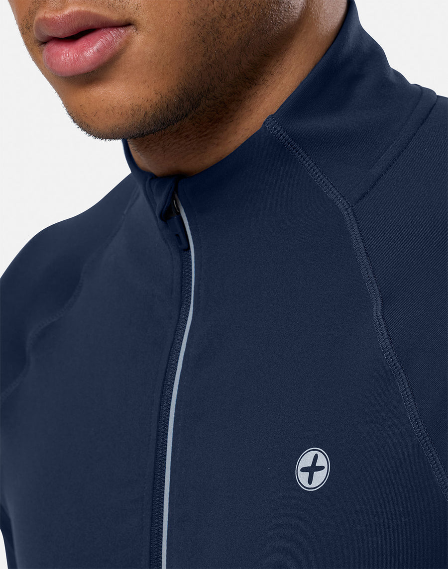Relentless 1/4 Zip in Twilight Navy