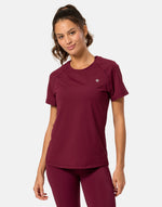 Relentless Tee in Cherry Crush