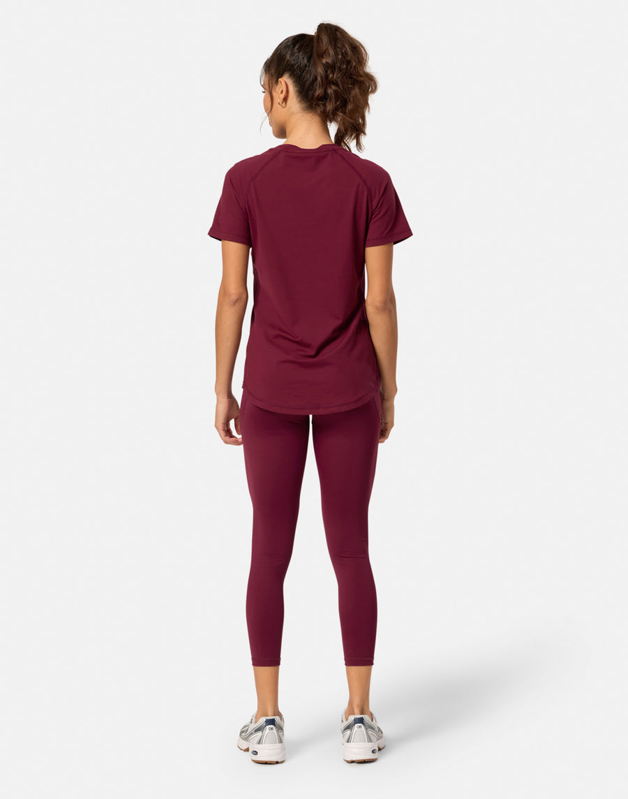 Relentless Tee in Cherry Crush