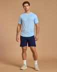 Relentless Tee in Glacial Blue