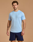 Relentless Tee in Glacial Blue