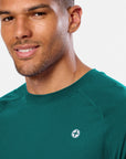 Relentless Tee in Goodnight Green