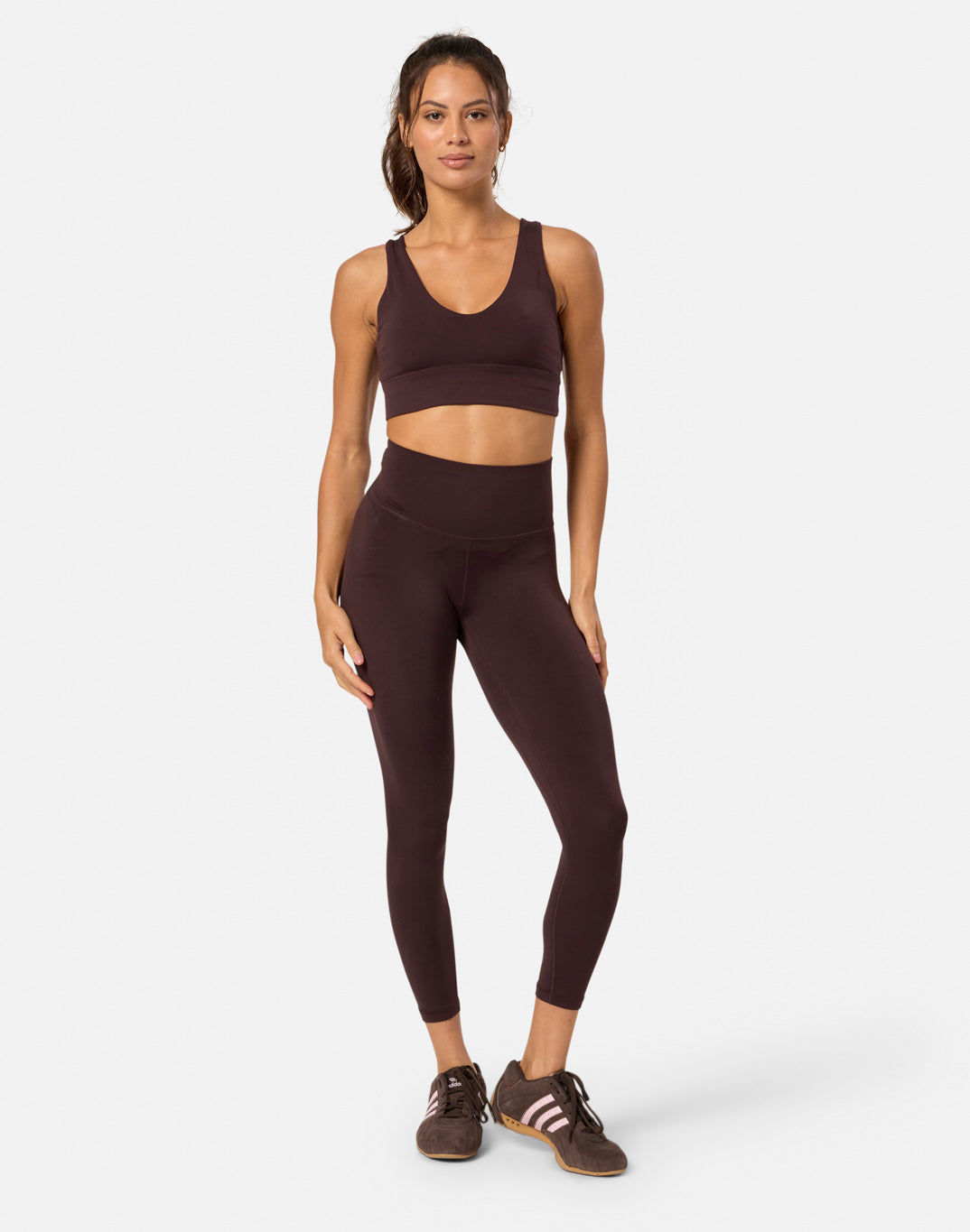 Soft-Motion 7/8 Legging in Mocha Bean