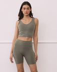 Soft-Motion 5" Bike Short in Olive